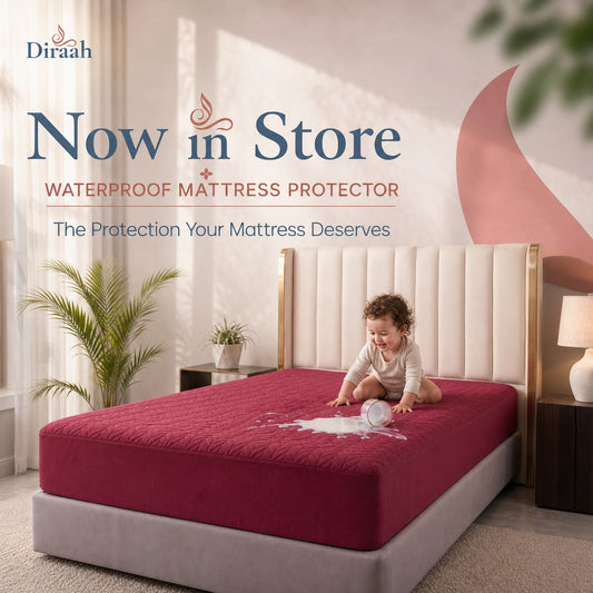 Ruby Red | Ultrasonic Quilted Waterproof Mattress Protector