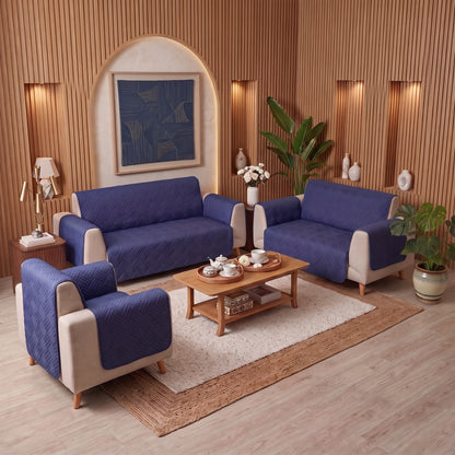 Royal Navy | Ultrasonic Quilted Sofa Cover