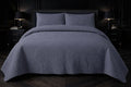 3-Piece Ultrasonic Dyed Bedspread Set – Premium Quality