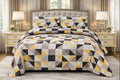 3-Piece Ultrasonic Printed Bedspread Set – Premium Quality